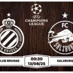 Nhận định, soi kèo Club Brugge vs Salzburg 00h00 ngày 13-8