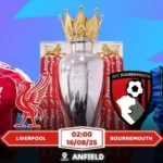 Nhận định, soi kèo Liverpool vs Bournemouth Nhà Vua Mở Màn