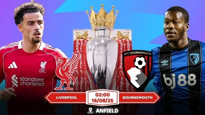 Nhận định, soi kèo Liverpool vs Bournemouth Nhà Vua Mở Màn