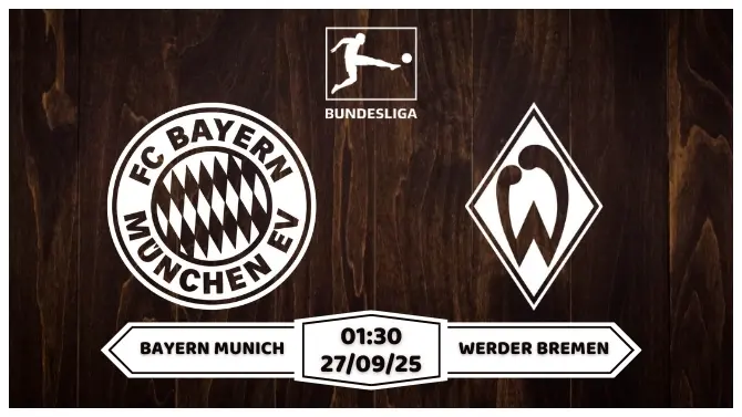 Nhận định soi kèo Bayern Munich vs Bremen Mưa Bàn Thắng