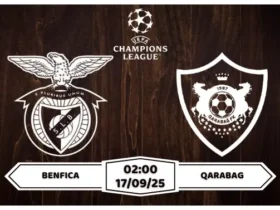 Nhận định soi kèo Benfica vs Qarabag 3 Điểm Thuận Lợi