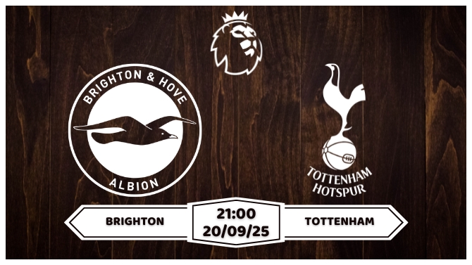 Nhận định soi kèo Brighton vs Tottenham Không quá 2 bàn