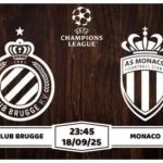 Nhận định soi kèo Club Brugge vs Monaco Hai Đội Chia Điểm
