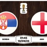 Nhận định soi kèo Serbia vs Anh Nguy Cơ Chia Điểm