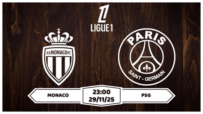 Nhận Định Monaco vs PSG Ligue 1 Vòng 14