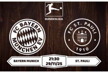 Nhận định Bayern Munich vs St. Pauli Bundesliga Vòng 12