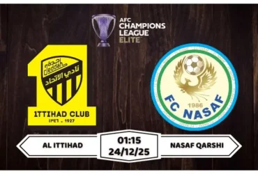 Nhận định Al Ittihad vs Nasaf Qarshi 01h15 ngày 24/12