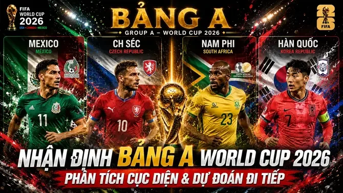 Nhận định bảng A World Cup 2026 – Phân tích & dự đoán