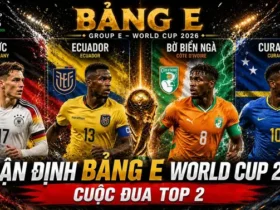 Nhận định bảng E World Cup 2026 – Cuộc đua top 2