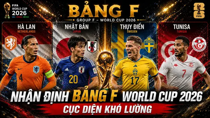 Nhận định bảng F World Cup 2026 – Cục Diện Khó Lường
