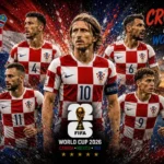 Đội hình dự kiến đội tuyển Croatia ở World Cup 2026