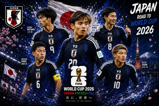 Đội tuyển Nhật Bản ở World Cup 2026 - Điệu nhảy Samurai xanh