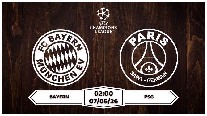 Nhận định Bayern Munich vs PSG 2h ngày 07/05