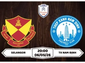 Nhận định Selangor vs Nam Định 20h00 ngày 06/05