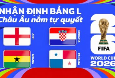 Nhận định bảng L World Cup 2026 - Châu Âu tự quyết