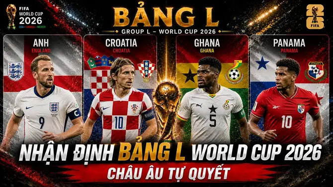 Nhận định bảng L World Cup 2026 - Châu Âu tự quyết