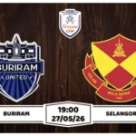 Nhận định, soi kèo Buriram vs Selangor: 19h00 ngày 27/05