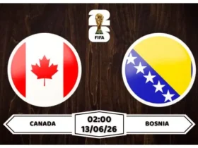 Nhận định, soi kèo Canada vs Bosnia & Herzegovina: 02h00 ngày 13/06