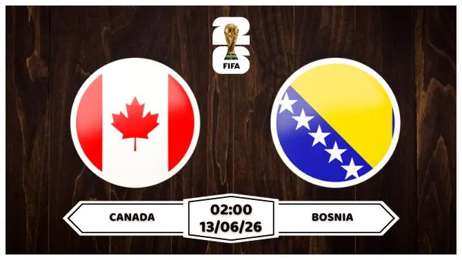 Nhận định, soi kèo Canada vs Bosnia & Herzegovina: 02h00 ngày 13/06