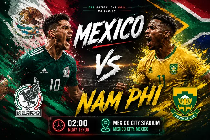 Nhận định, soi kèo Mexico vs Nam Phi: 02h00 ngày 12/06