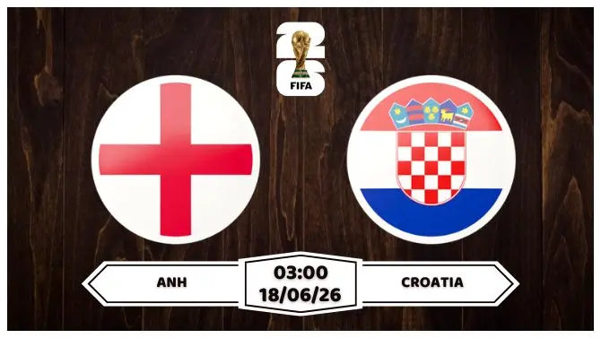 Nhận định, soi kèo Anh vs Croatia 03h00 ngày 18/06