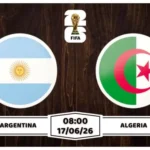 Nhận định, soi kèo Argentina vs Algeria 08h00 ngày 17/06