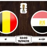 Nhận định, soi kèo Bỉ vs Ai Cập 02h00 ngày 16/06