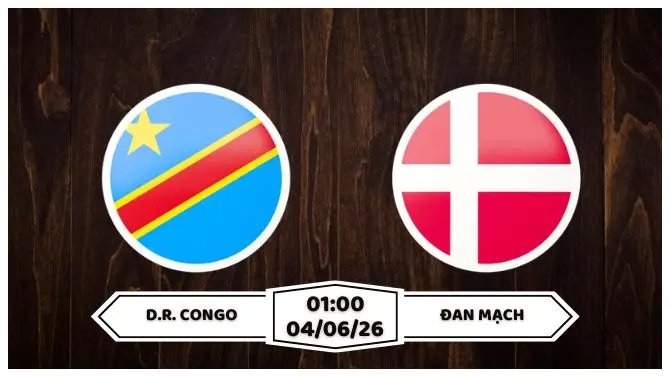 Nhận định, soi kèo D.R. Congo vs Đan Mạch: 01h00 ngày 04/06