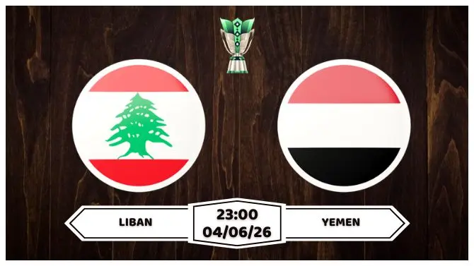 Nhận định, soi kèo Liban vs Yemen: 23h00 ngày 04/06