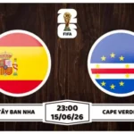 Nhận định, soi kèo Tây Ban Nha vs Cape Verde 23h00 ngày 15/06